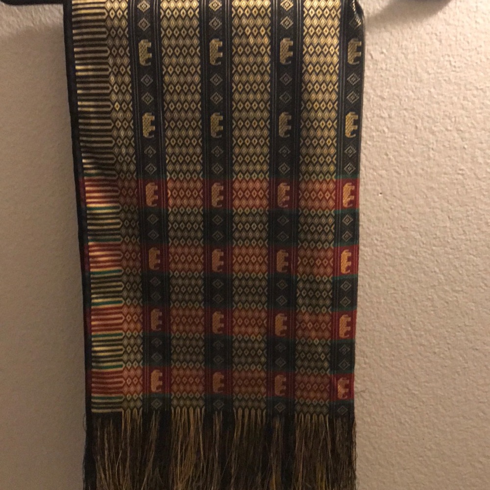 Traditional Cambodian hand made scarf